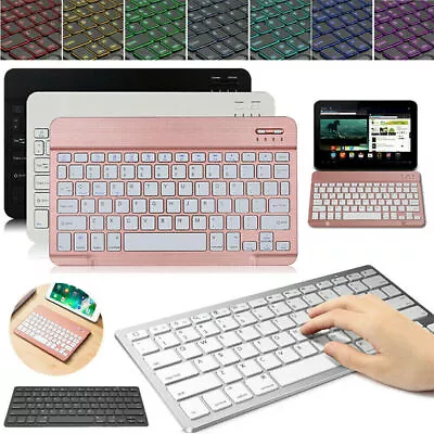 Gift For Amazon Kindle Fire HD 10 13th Gen 2023 Portable Slim Bluetooth Keyboard • $19.99
