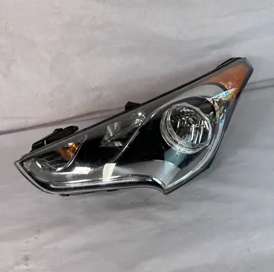 2012 - 2017 Hyundai Veloster Left Driver Halogen W/ LED Headlight 921012V000 OEM • $271.35