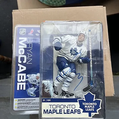 McFarlane's NHL Series 13 BRYAN McCABE - TORONTO MAPLE LEAFS Signed Figure • $30