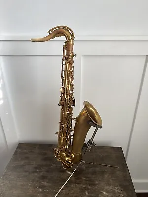 Vintage K & C Keilwerth Silvertone Tenor Saxophone Brass Finish Made In Germany • $1399