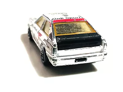 Matchbox Audi Quattro 1982 Diecast 1.58 Classic 4x4 Rally Car Rare White • £12