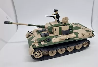 COBI Panther CCM. WW2 German Medium Tank. Comes As Is.  • $45