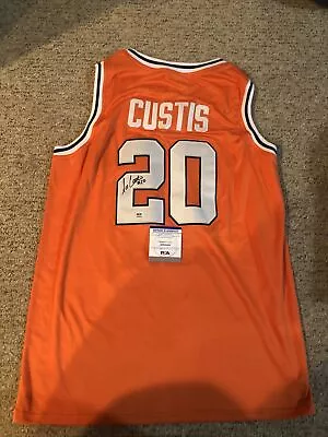 Virginia Tech Hokies- Ace Custis Signed Autograph Jersey Psa Dna Coa • $149.99