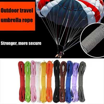 100FT 550 7Strands Cores Lanyard Parachute Cord Mil Spec Type III Paracord Safe • $8.79