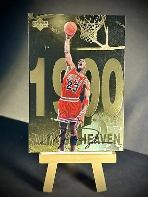 1998-99 Upper Deck Gatorade MICHAEL JORDAN #6 GOLD Redemption 1990 Almost Heaven • $7.95