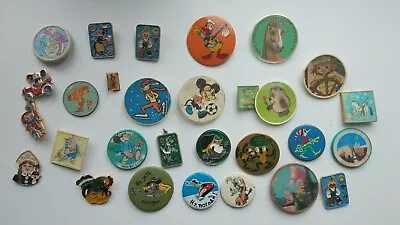 Rare 30pcs Set Pin Badges Children Movie Nu Pogodi Chipolino Soviet USSR  • $9.99