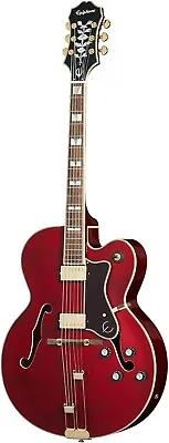 Epiphone Broadway Wine Red Electric Guitar With Gig Bag • $924.77