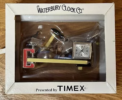 WATERBURY CLOCK CO PRESENTED BY TIMEX  TOOL BOX CHEST BENCH Carpenter NIB • $42.15