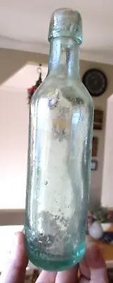 Nice Aqua Round Bottom Soda Bottle Cantrell & Cachrane 1880's Era Dug L@@k • $35