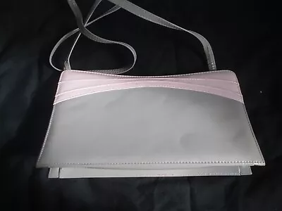 Womens Jacques Vert Pink & Mauve Handbag • £10