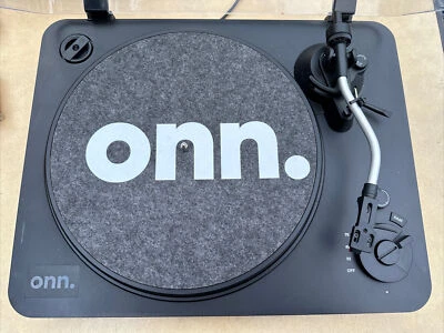 $9.99 • Buy Onn 3 Speed Bluetooth Turntable Model 100006556 RS 120v-60hz Working