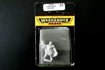 OOP Citadel Warhammer 40k Imperial Guard Tallarn Desert Raiders Lieutenant BNIB • £24.99