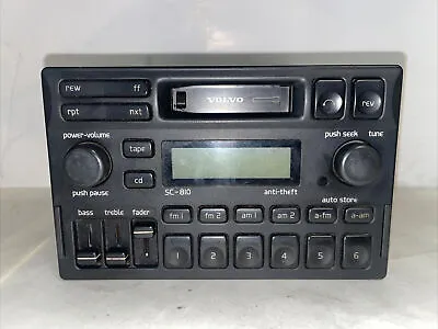 Volvo 850 Am Fm Radio Cassette Player Factory Oem Head Unit Stereo 3533317 • $90