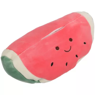 Napkin Dispenser Watermelon Shape Tissue Box Holder Refillable Tissue Box Case • £6.95
