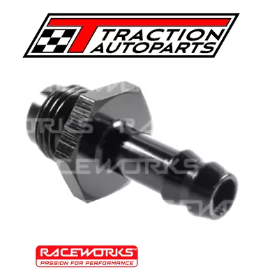 Raceworks Fitting AN8 Male Flare To 3/8 Barb Straight • $18.90