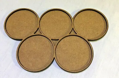 Apocalypse 3/4/5 Man MDF Or Acrylic Movement Tray. For 40mm Bases. • $3.16