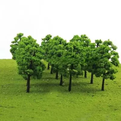 20x 7cm Model Trees For Train Railroad Diorama Wargame Park Landscape Scenery • $9.49