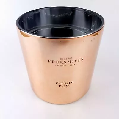 £15.30 • Buy Pecksniffs Jewel Tall 3W Candle Bronzed Pearl 515g. LARGE RRP 38£