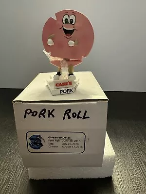 Case’s Pork Roll Lakewood BlueClaws Bobblehead Phillies Promotional Mascot NEW • $39.95