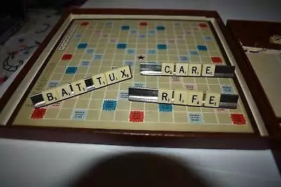 Vintage Scrabble Travel Edition Board Game. Magnetic Letters  • £803.43