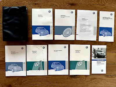 2007 Volkswagen New Beetle Owners Manual Set     Free Us Shipping • $95