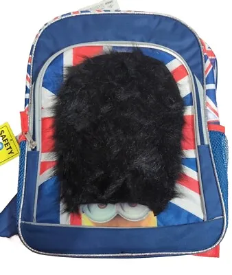 Despicable Me Minions Movie Backpack And Lunch Bag Royal Guard BRITISH FLAG NEW • $22