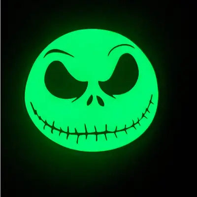 Jack Skellington | Nightmare Before Christmas | Halloween | Vinyl GLOW Decal | • $4.20