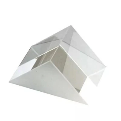 $5.29 • Buy Optical Triangular Rainbow Glass Right Angle Prism Optics Light Science Survey