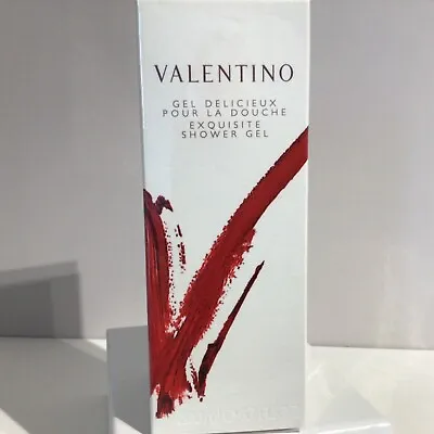 Valentino V Exquisite Shower Gel 200ml. Discontinued Rare New In Box Sealed • £49.87