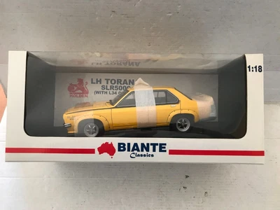 $350 • Buy HOLDEN LH TORANA L34 CHROME YELLOW 1/18 Hk Ht Hq Monaro Torana Lx Slr Lj Gtr Lc 