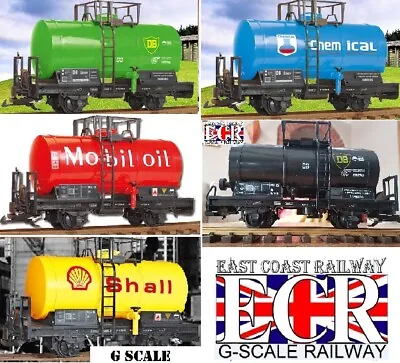G SCALE 45mm GAUGE RAILWAY TRAIN TANKER TRUCK COMPATIBLE WITH BACHMANN LGB NQD • £21.95