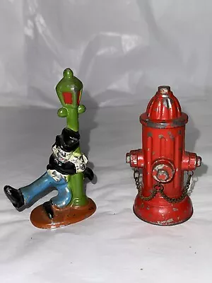 LOT-2 Vintage Cast Iron Painted Figural Bottle Openers • $38
