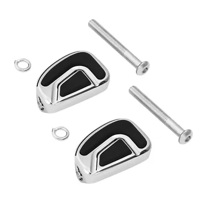 $25.99 • Buy 2x Chrome Shift Shifter Pegs Fit For Harley Touring Road King Glide FLHX V-Rod