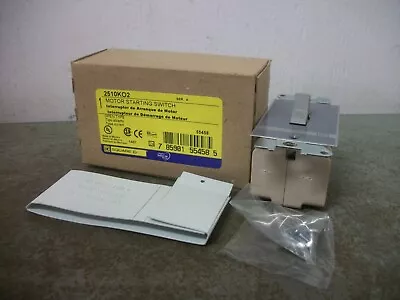 Square D Manual Motor Starter Toggle Switch 2510ko2 30amp 600volt Nib • $49.99