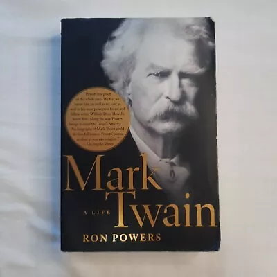 Mark Twain : A Life By Ron Powers (2006 Trade Paperback) • $4.20