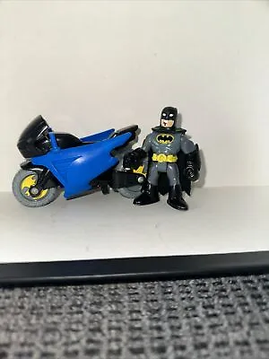 Imaginext Batman And Motocycle —4325- • £2.50