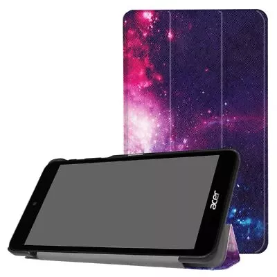 Tri-Fold Leather Case For Acer Iconia One 7 B1-790 - Starry Sky • $23.39