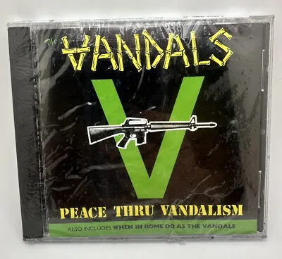 The Vandals- Peace Through Vandalism/When In Rome Do As The Vandals - CD- Sealed • $60