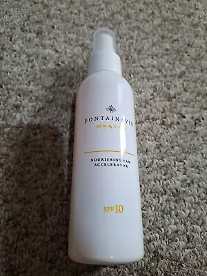 Tan Accelerator FM Enhancer SPF10 Fontainavie 150ml Tan Quicker  • £11