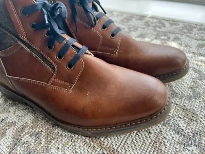£25 • Buy PAVER : Mens Leather Boots Size 9 New