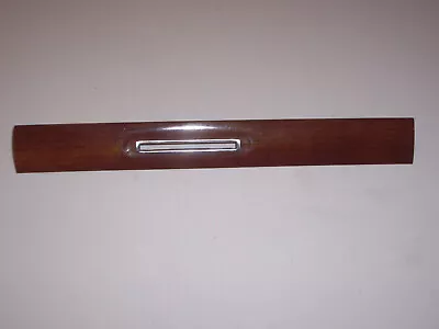 Mercedes W124 Climate Control Zebrano Center Wood Trim Panel Bezel • $75