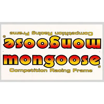 1985 Mongoose - Californian Decal Set - Orange/Yellow • $39.95