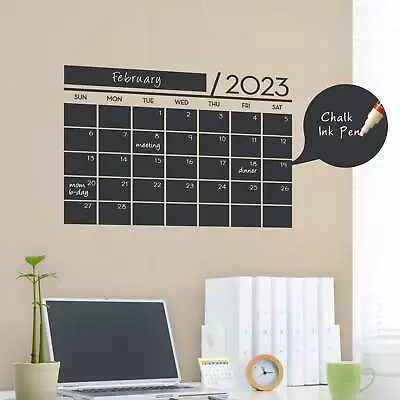 2023 Chalkboard Calendar - Wall Decals • $28