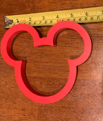 Disney Mickey Mouse Ears Pancake Eggs Mold Red Silicone • $9.99