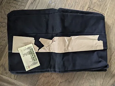 Rothco 3121 Black Canvas Parachute Cargo Bag With Marine Insignia • $39.99