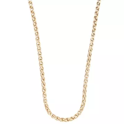 9Carat Yellow Gold 19  Foxtail Chain/ Necklace (1mm Wide) • £99