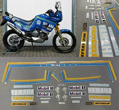 Stickers Yamaha Xt750z 750 Super Tenere Sonauto Replica Decal Graphics Paris • $93.25