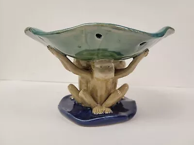 Vintage Majolica Chinoiserie 3 Monkey • $105