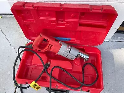 Milwaukee 1107-1 Heavy Duty Corded 1/2  Right Angle Drill W/ Case (Parts Only) • $45