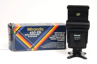 Miranda 630 CD Multi-Dedicated Analog Flash Gun (1646BL) • £4.99